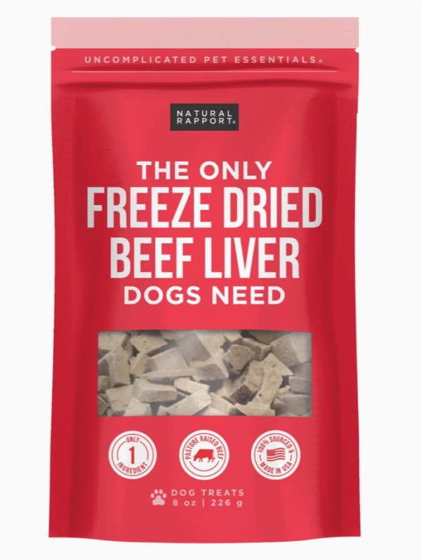 The Only Freeze-Dried Beef Liver Dogs Need