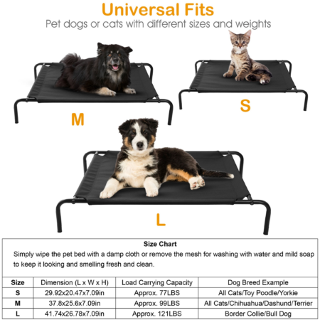 Elevated Pet Bed Dogs Cot